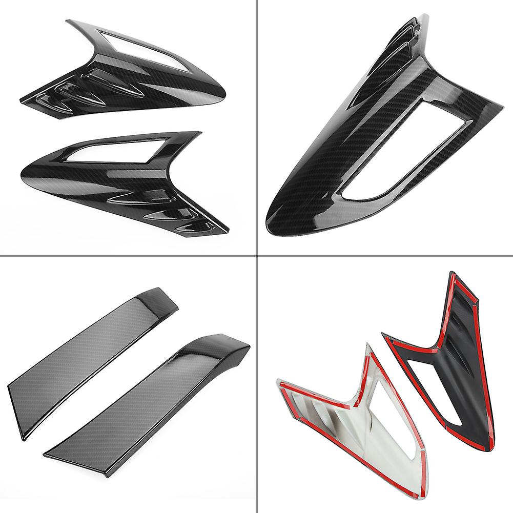 Tail Light Cover， Back Lamp Tail Light Cover Trim， Carbon Fiber Style Tail Light Cover， Back Lamp Tail Light Cover Trim， Tail Light Cover For Toyota C