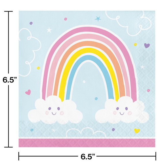 Creative Converting 352005 Happy Rainbow Napkins (...