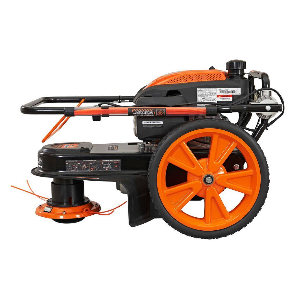 YARDMAX 22 in. 170cc Gas Walk Behind String Trimmer Mower YL2250