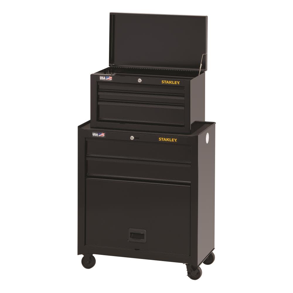 26 in. W 100 Series 5-Drawer Tool Chest and Cabinet ;