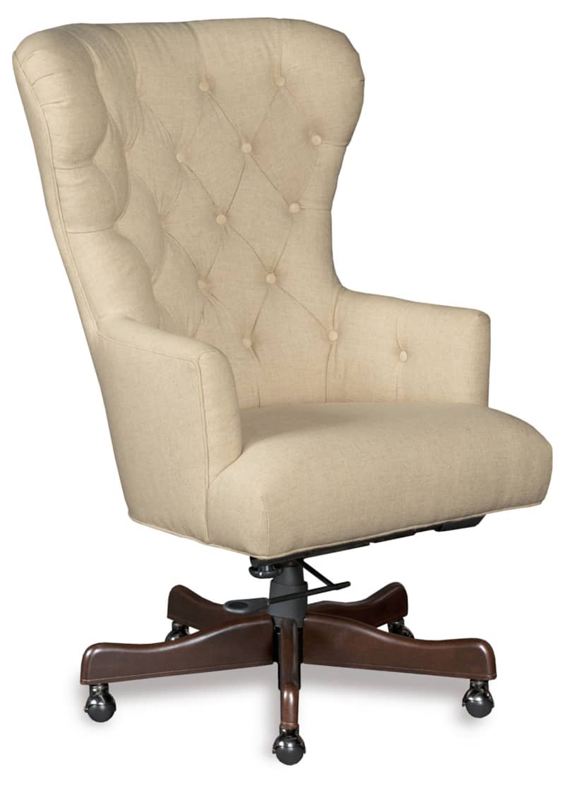 Hooker Furniture Larkin Oat Fabric Katherine Home Office Chair