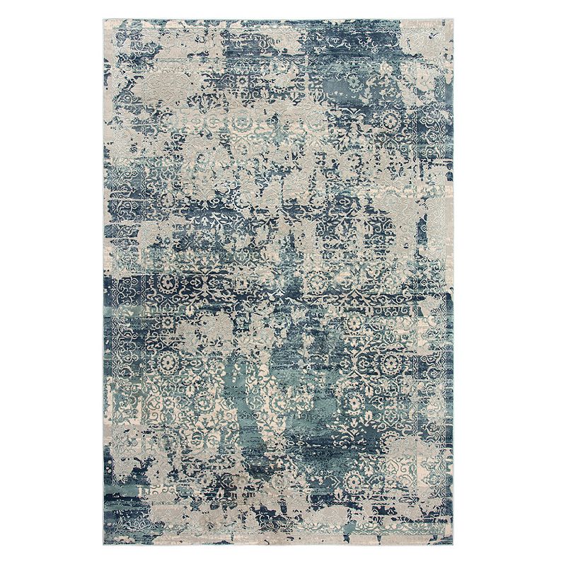 Rizzy Home Chelsea Distressed Floral Print Rug