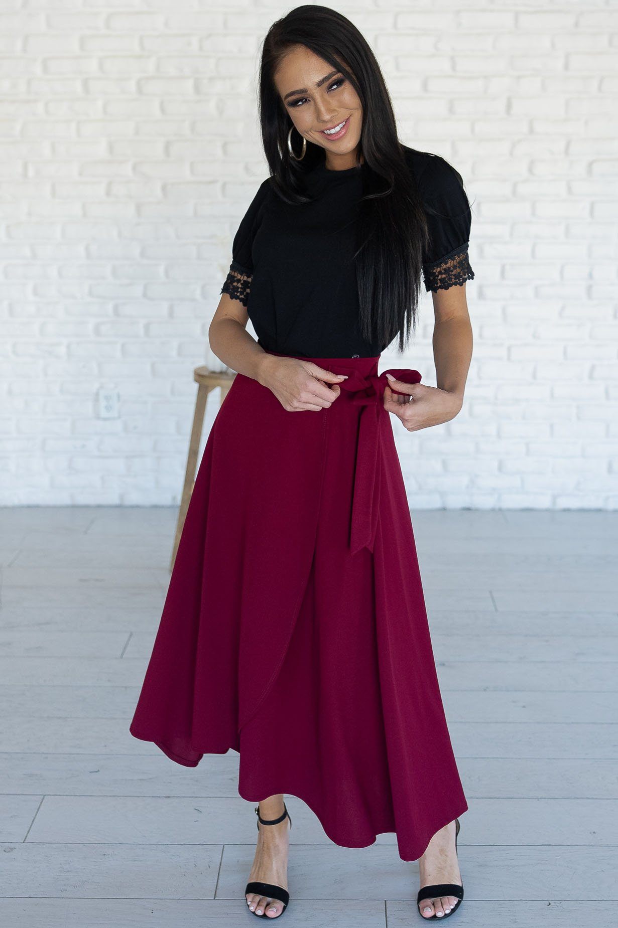 Stand By Our Love Modest Circle Skirt