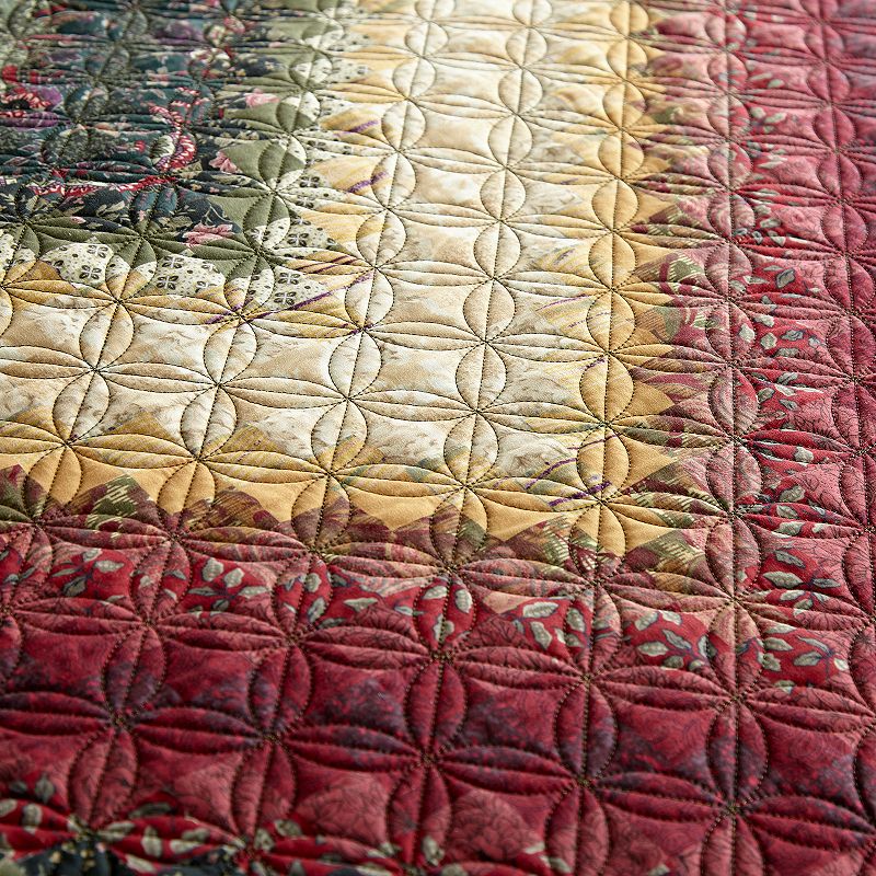 Donna Sharp Spice Postage Quilt or Sham