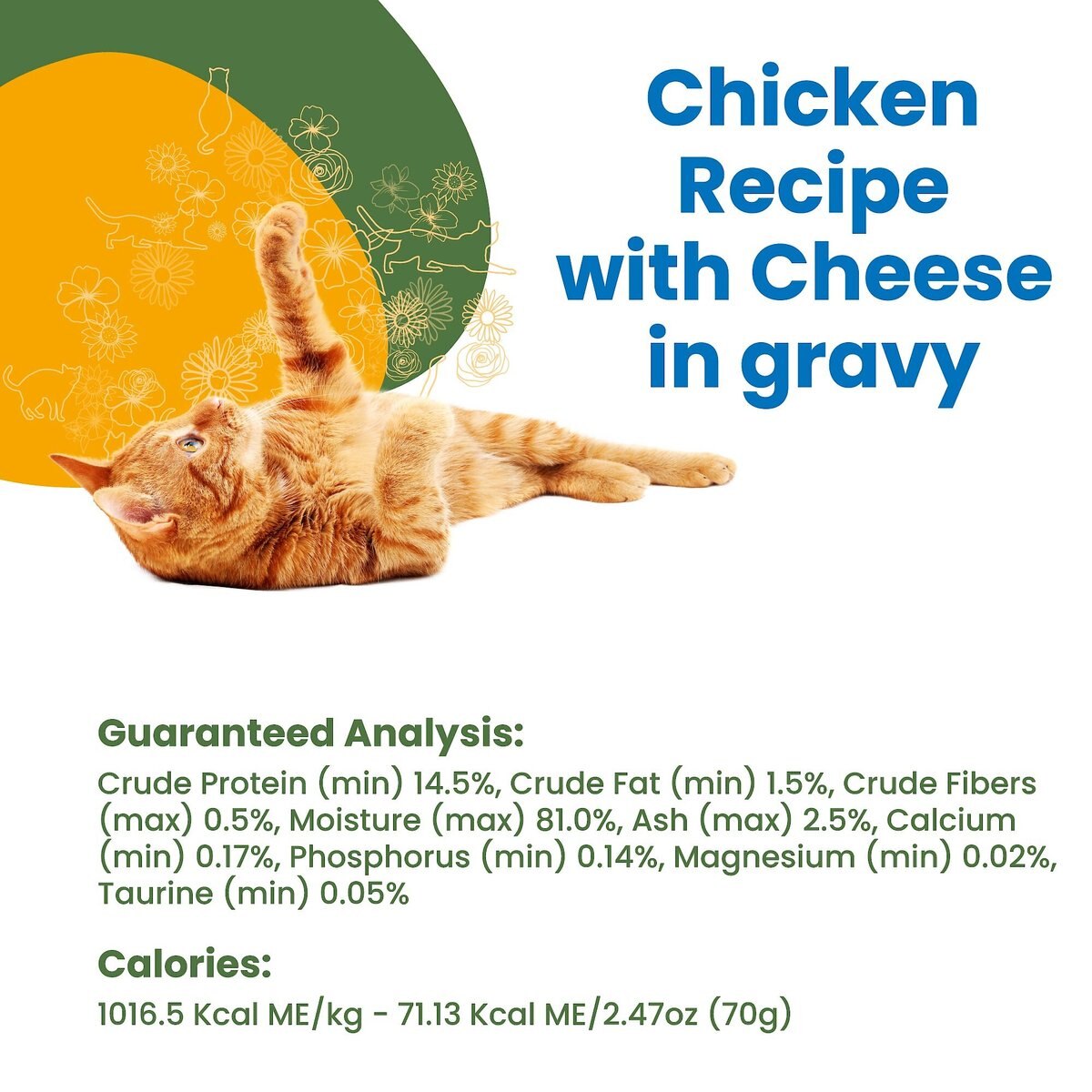 Almo Nature Complete Chicken Recipe with Cheese Grain-Free Canned Cat Food