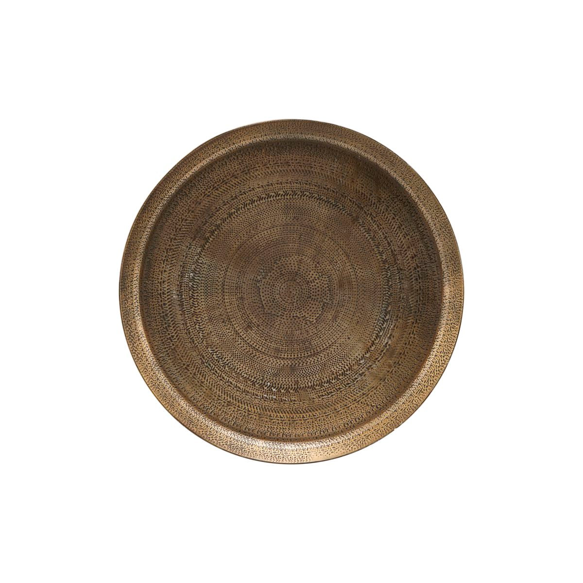 Jhansi Antique Brass Finish Tray