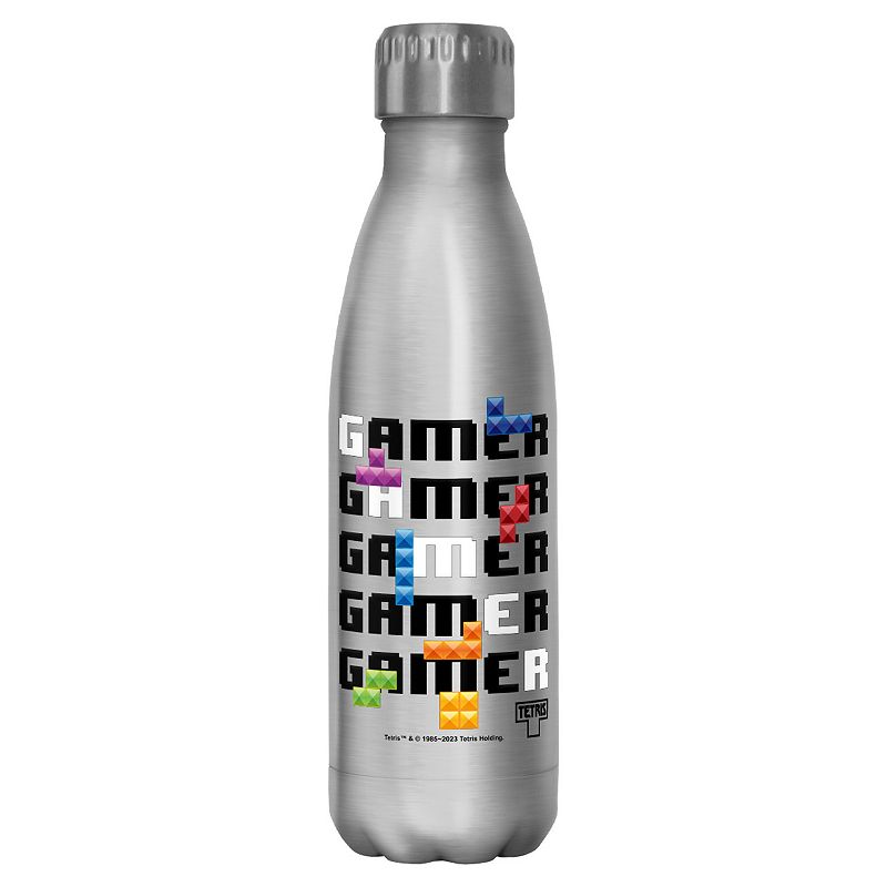 Tetris Gamer Stack 17 oz. Stainless Steel Bottle