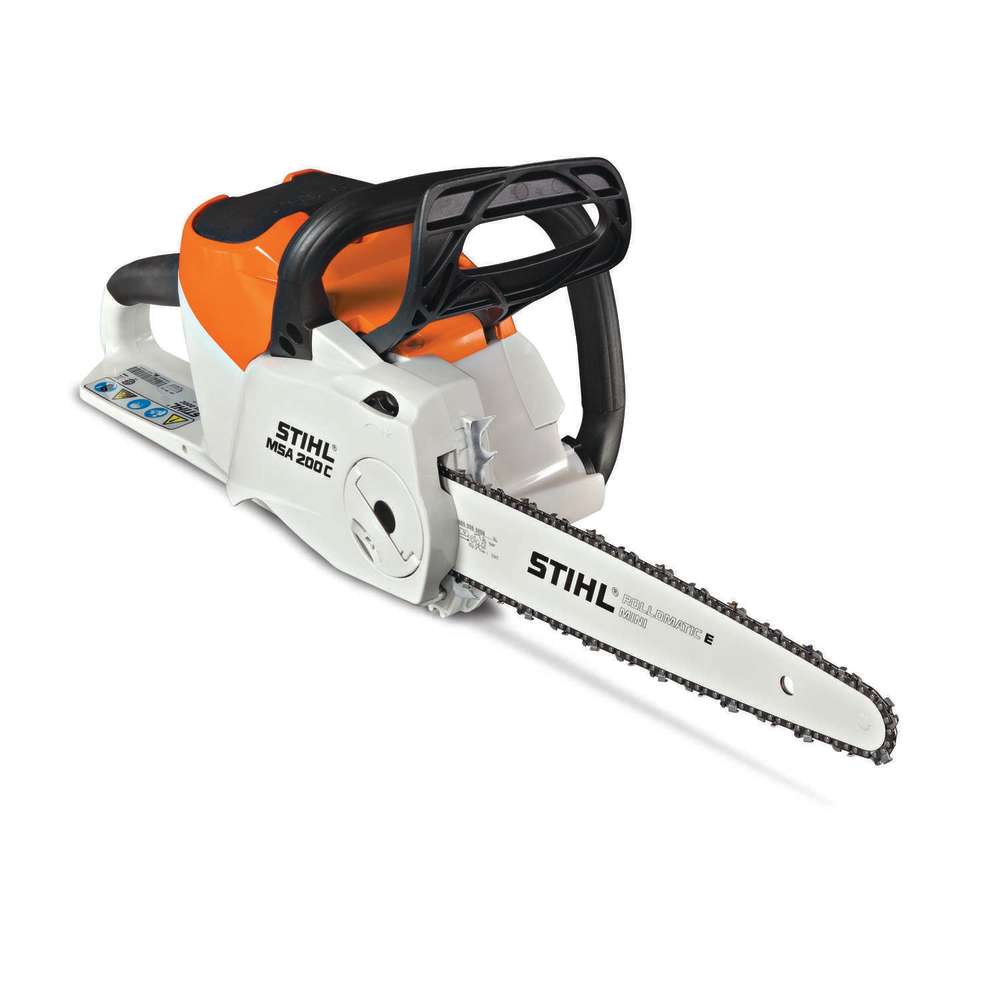 Stihl 14 Bar Lithium-Ion Battery-Powered Rear Handle Chainsaw ;