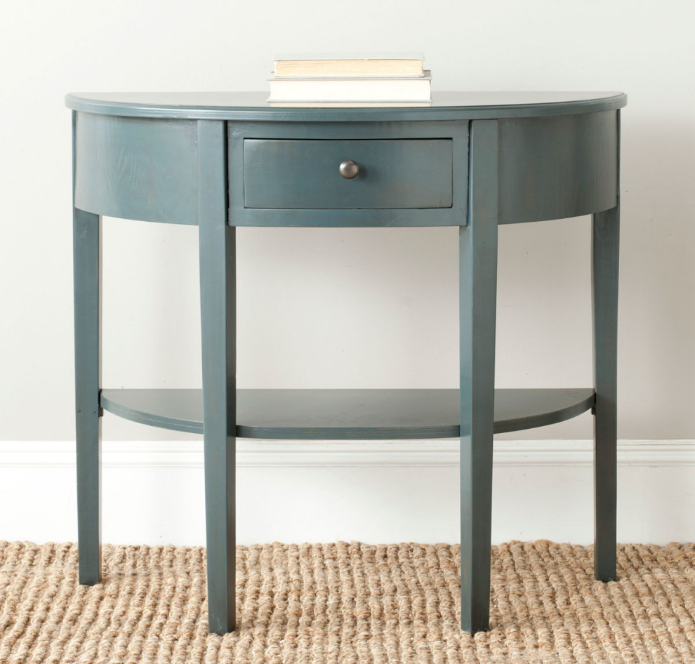 Brahm Console Dark Teal   Modern   Console Tables   by Virgil Stanis Design  Houzz