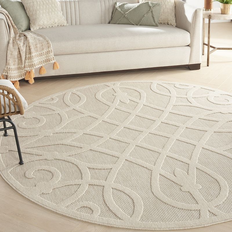 Nourison Palamos Wisteria Outdoor Area Rug