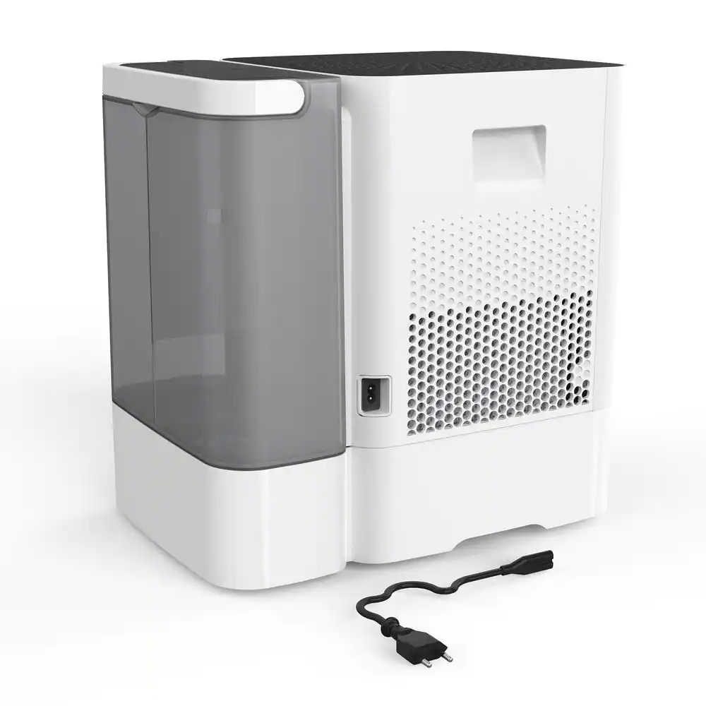 Boneco 2 in 1 Whisper Quiet Console Humidifier Air Washer With Auto Shut Off， White - Kejku