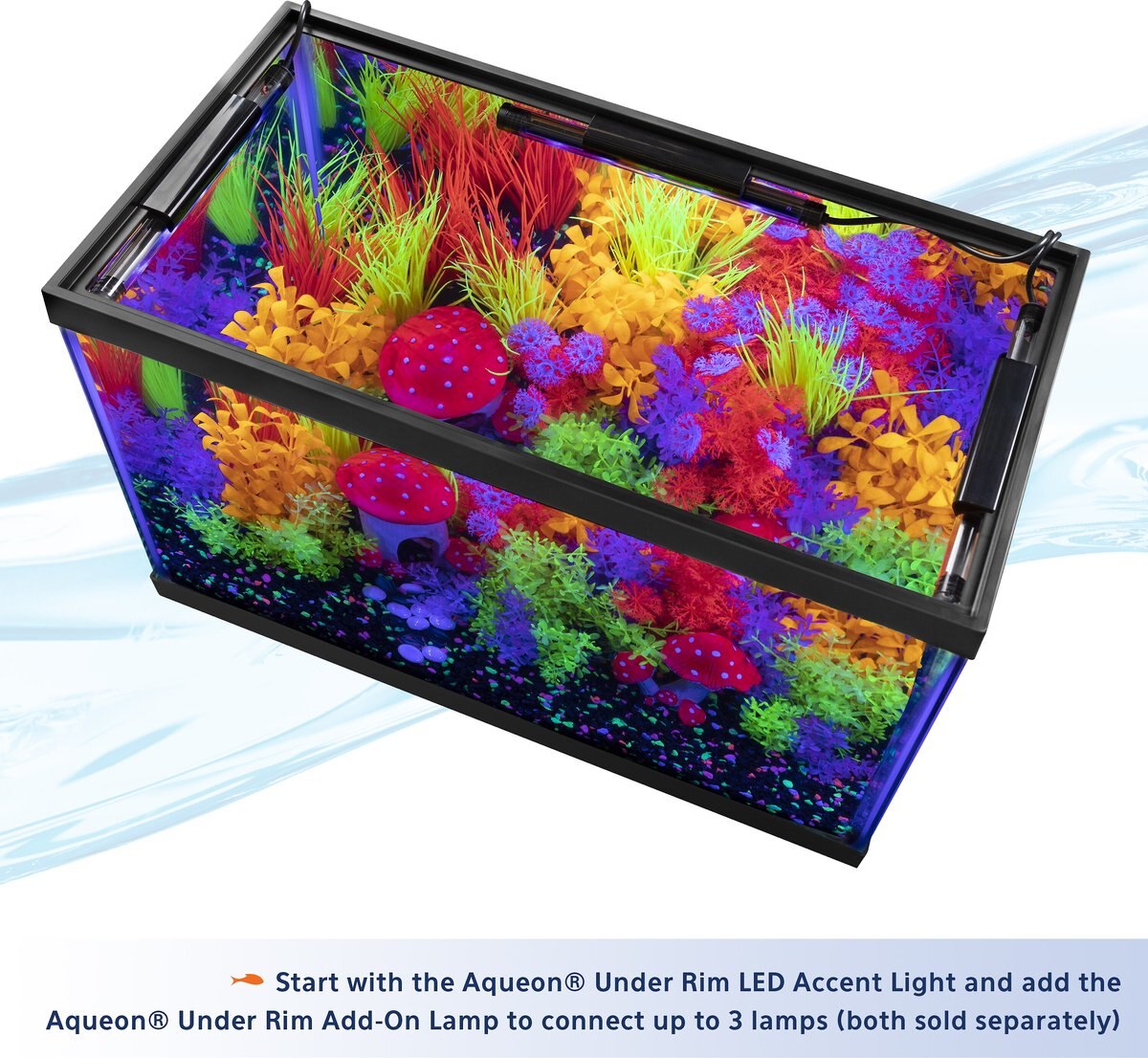 Aqueon Under Rim LED Aquarium Accent Light