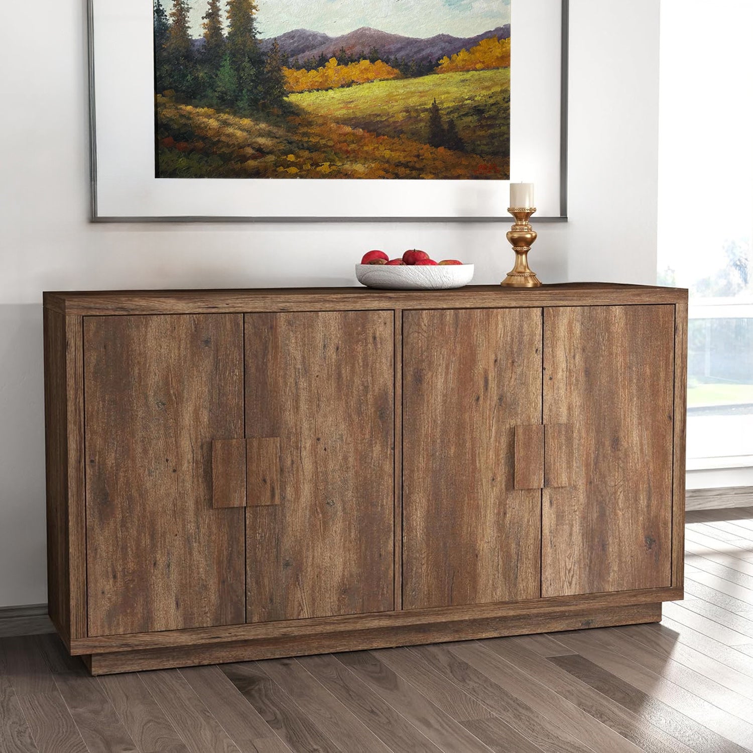 Sideboard Cabinet with Storage, Buffet Cabinet with Doors, Suitable for Kitchen, Living Room