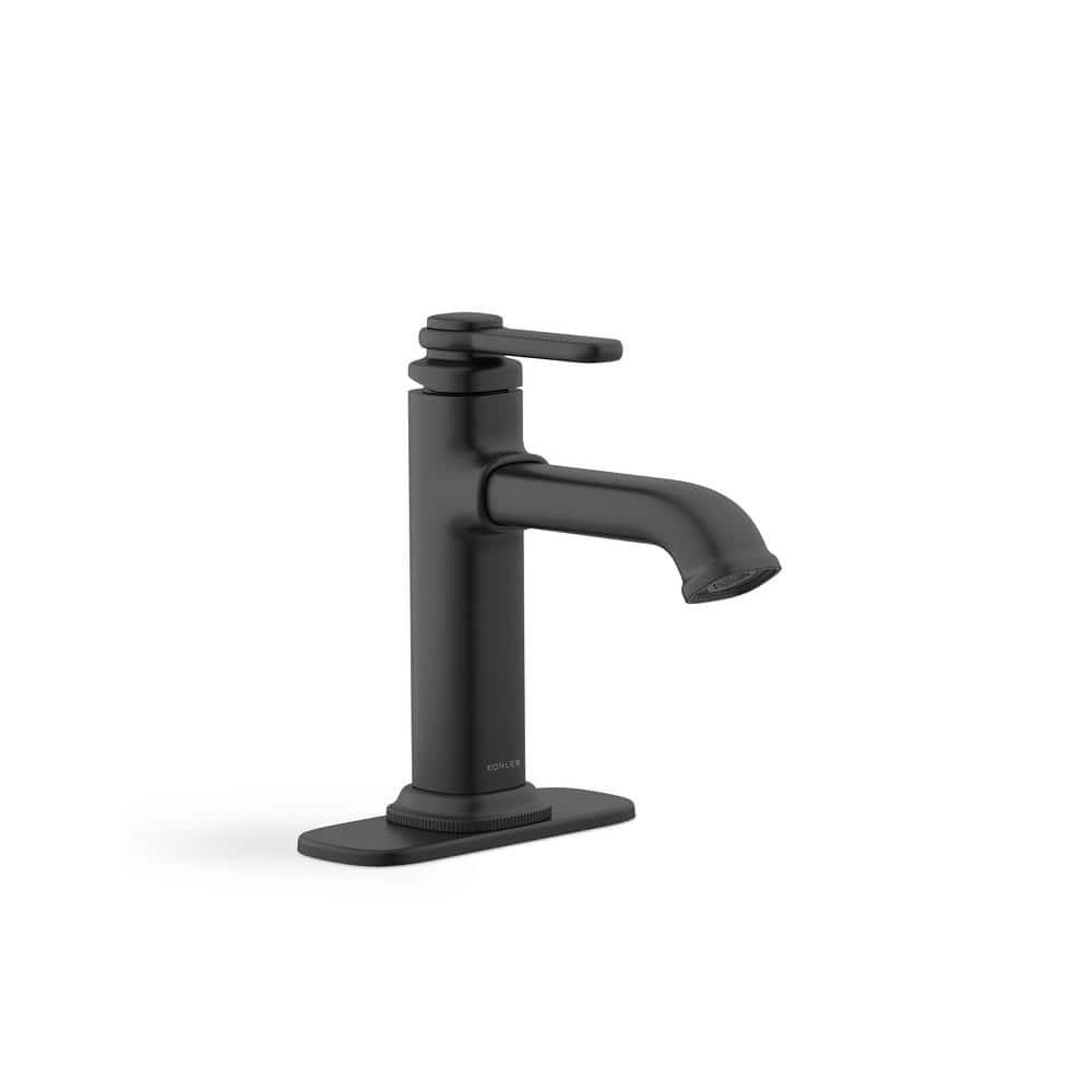 KOHLER Numista Single Hole SingleHandle Bathroom Faucet in Matte Black