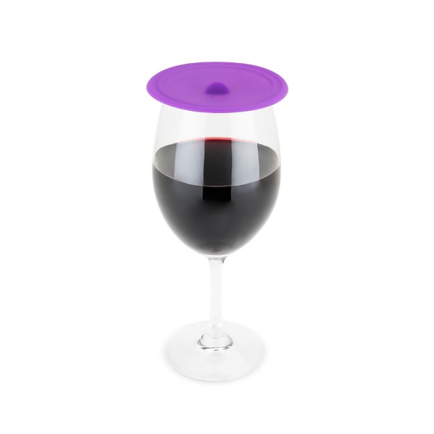 True Wine Glass Covers Silicone Multicolor Cocktail Glass Covers Beer Covers