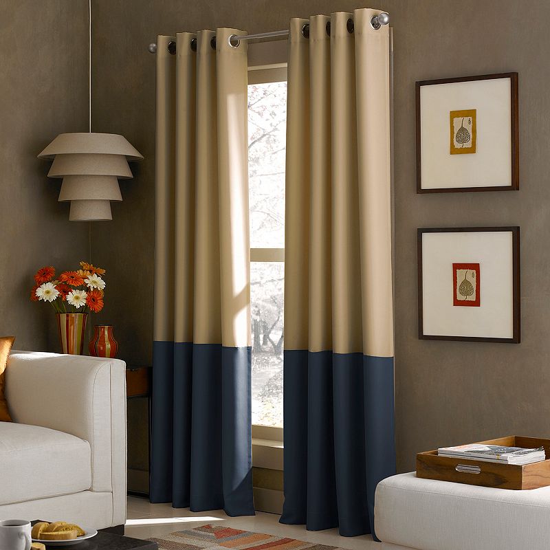 Window Curtainworks 1-Panel Kendall Lined Window Curtain