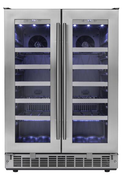 Danby DWC047D1BSSPR Silhouette Series 24 Inch Stainless Steel Napa Wine Cooler