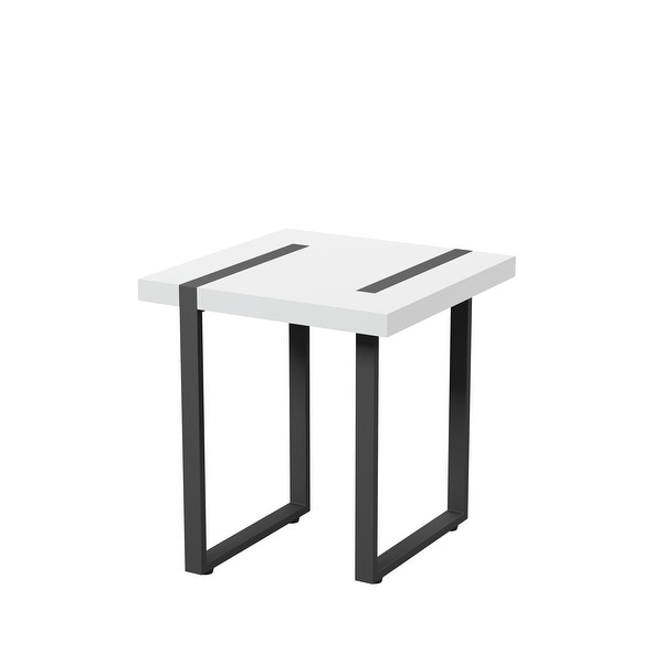 Furniture of America Skryne Contemporary 22-inch Rectangle Side Table