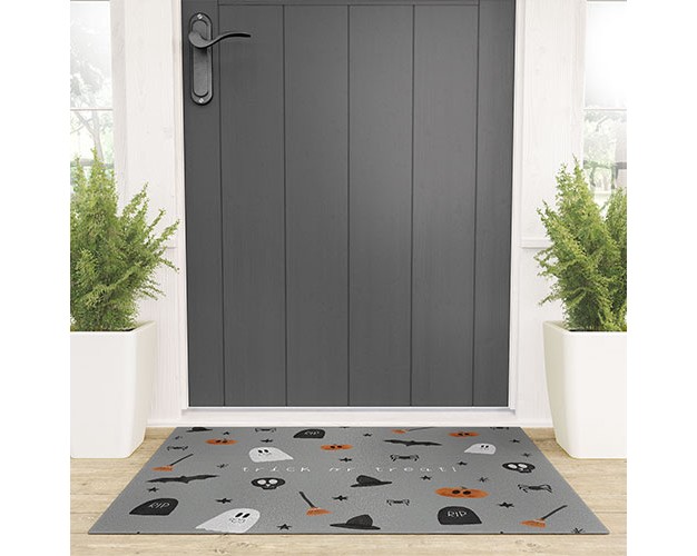 Hello Twiggs Happy Halloween Welcome Mat Society6