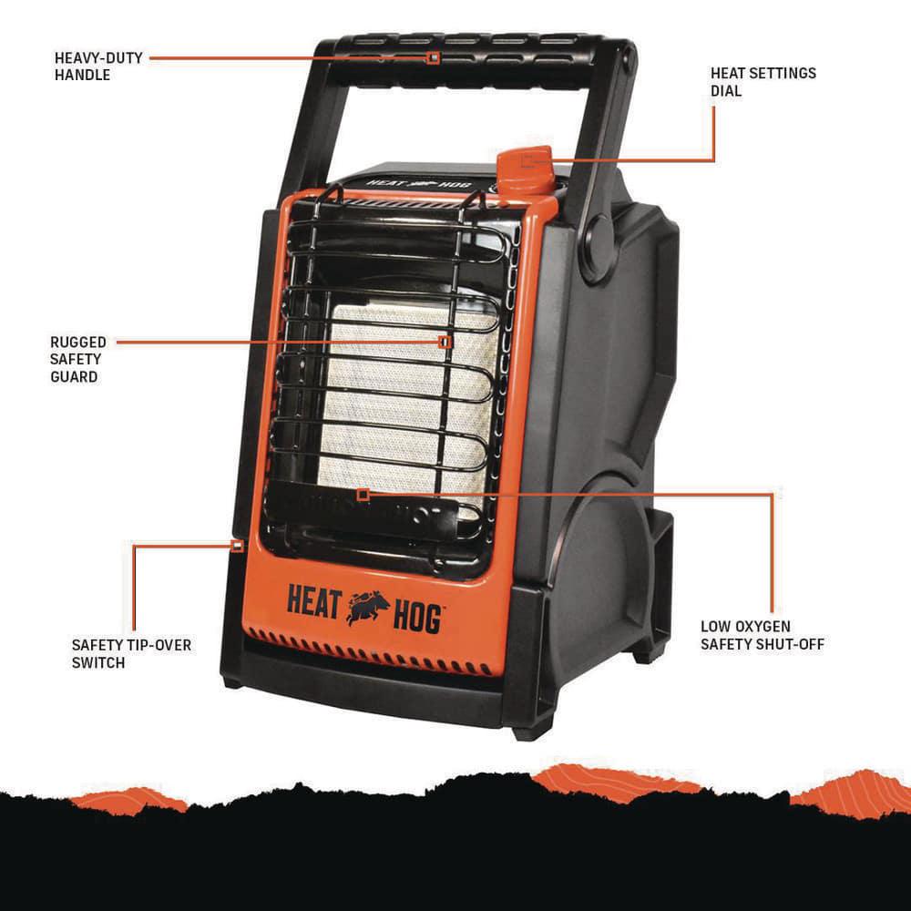 HEAT HOG 9000 BTU Radiant Propane Portable Heater