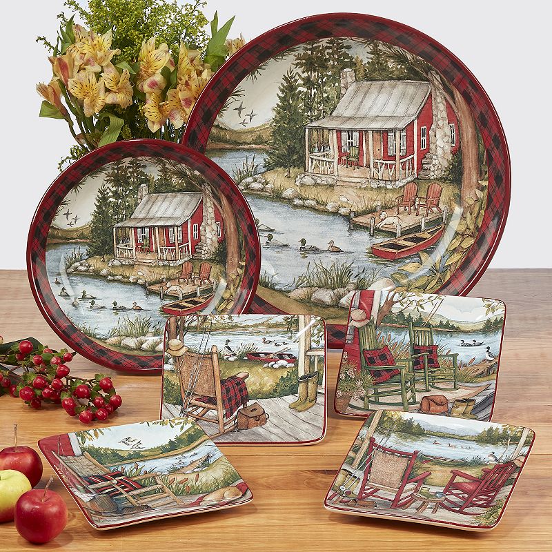 Certified International Lake Retreat 16-pc. Dinnerware Set