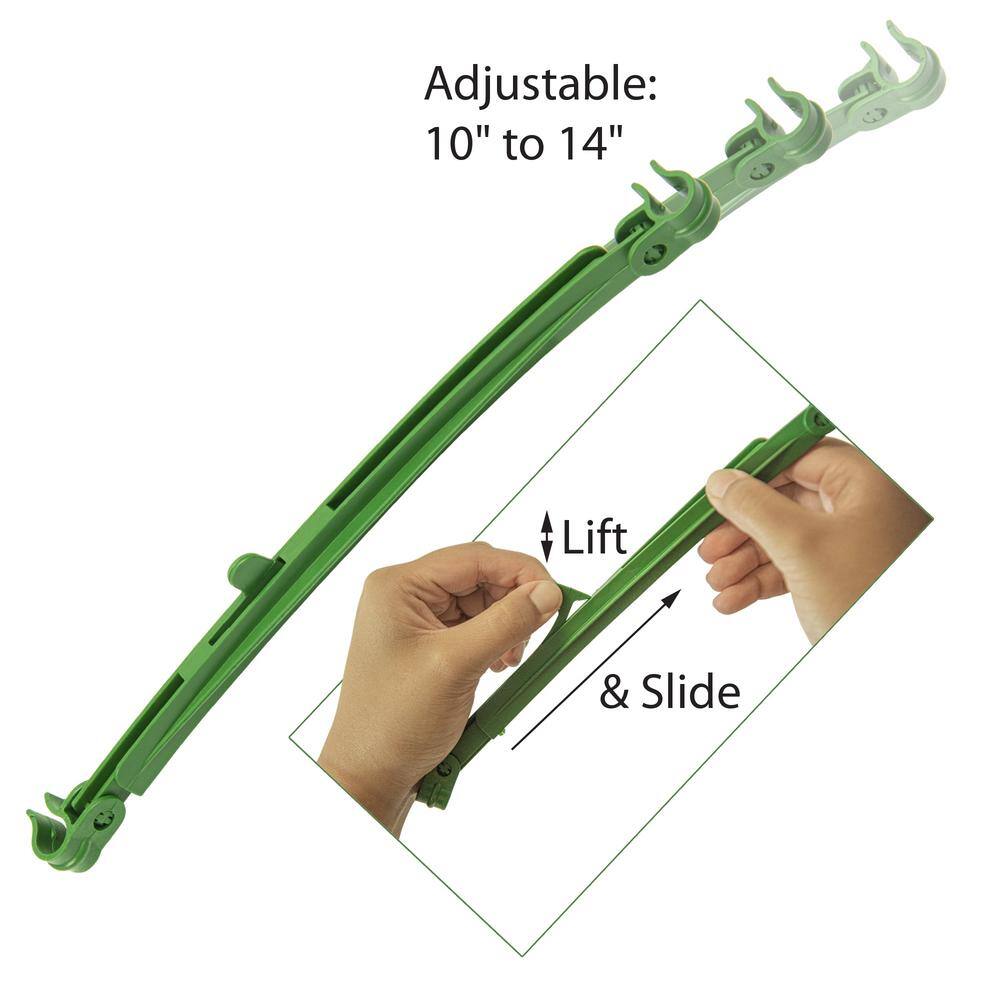 Gardener's Blue Ribbon Ultomato Green Expandable Stake Arms (3-Pack) SAEXP10-14