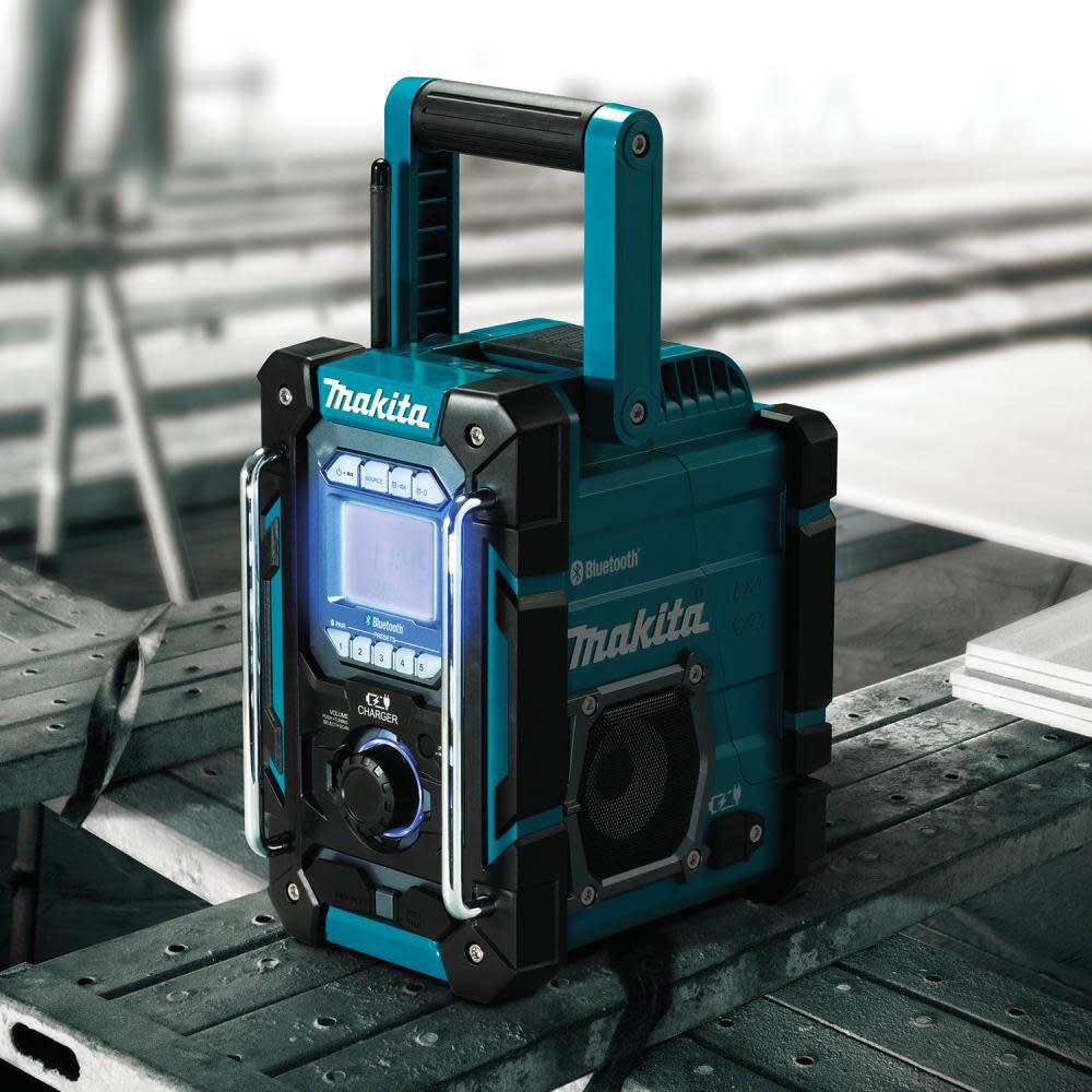 Makita 18V LXT 12V Max CXT Bluetooth Job Site Charger/Radio Lithium Ion Cordless Bare Tool XRM10 from Makita