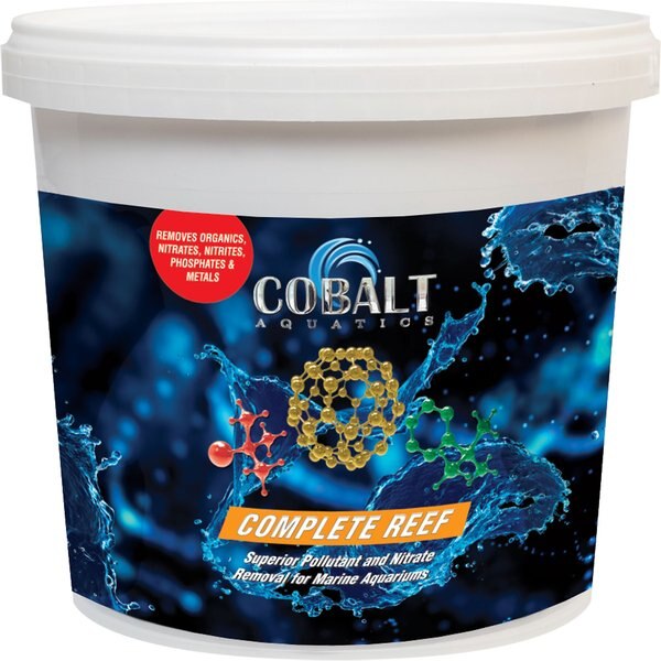 Cobalt Aquatics Complete Reef Superior Pollutant and Aquarium Nitrate Removal， 53-oz tub