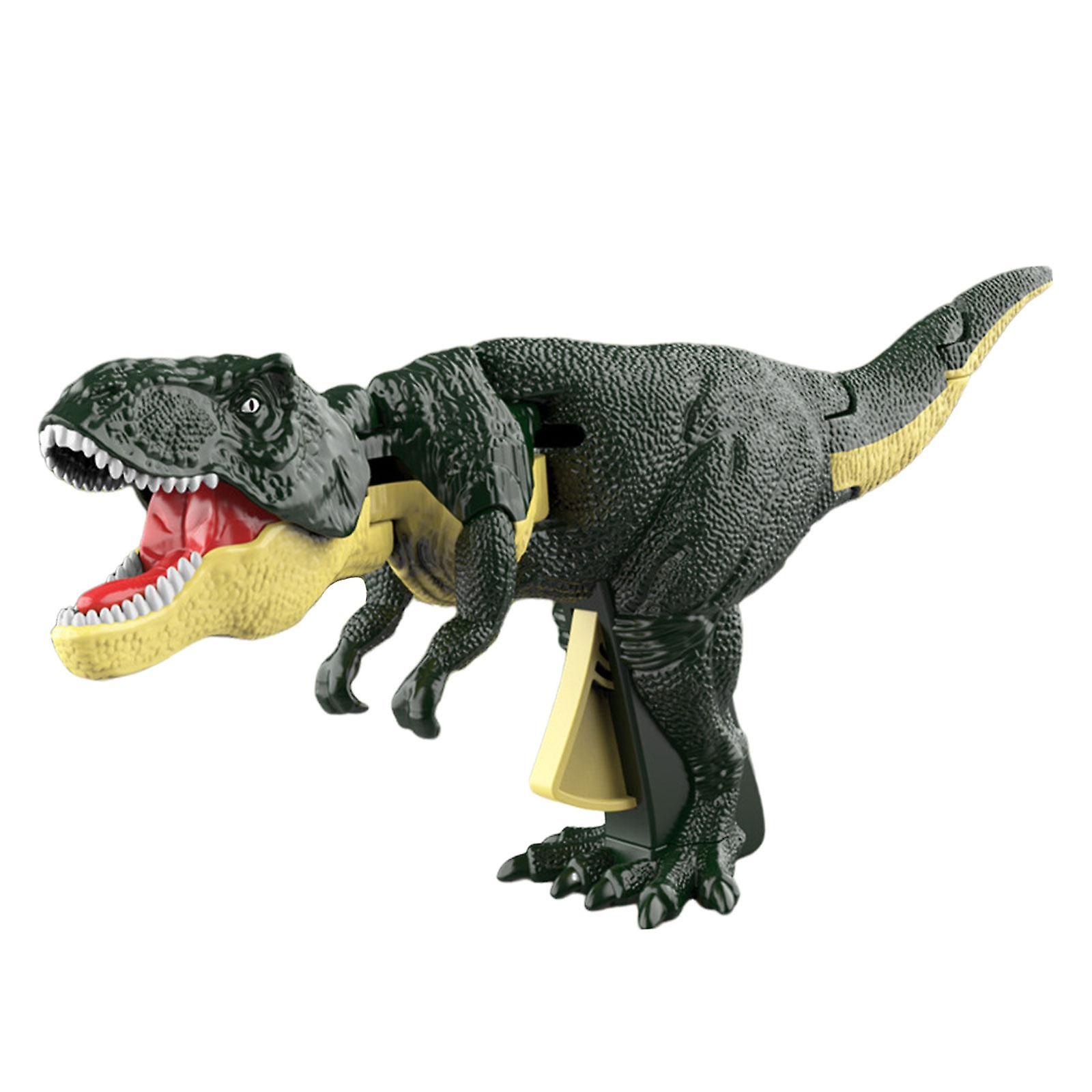 Dinosaur Robot Figure Simulated Dinosaur Toy For Desktop Party Birthday Gift Green