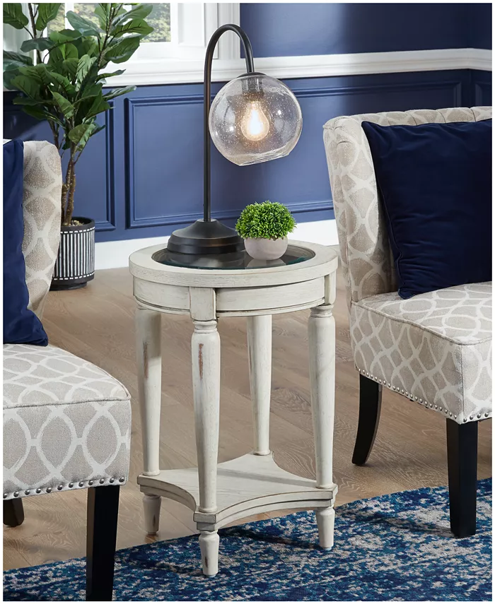 Furniture Radius Round Chairside Table