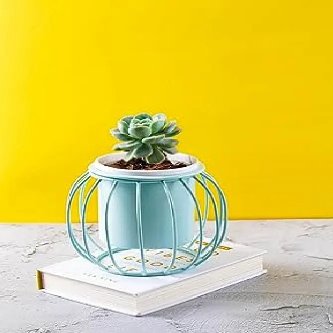 Classic Planters Multiple Design Metal Planters And Pots Trendy Painted Finishing Design Indoor Home Decoration Design