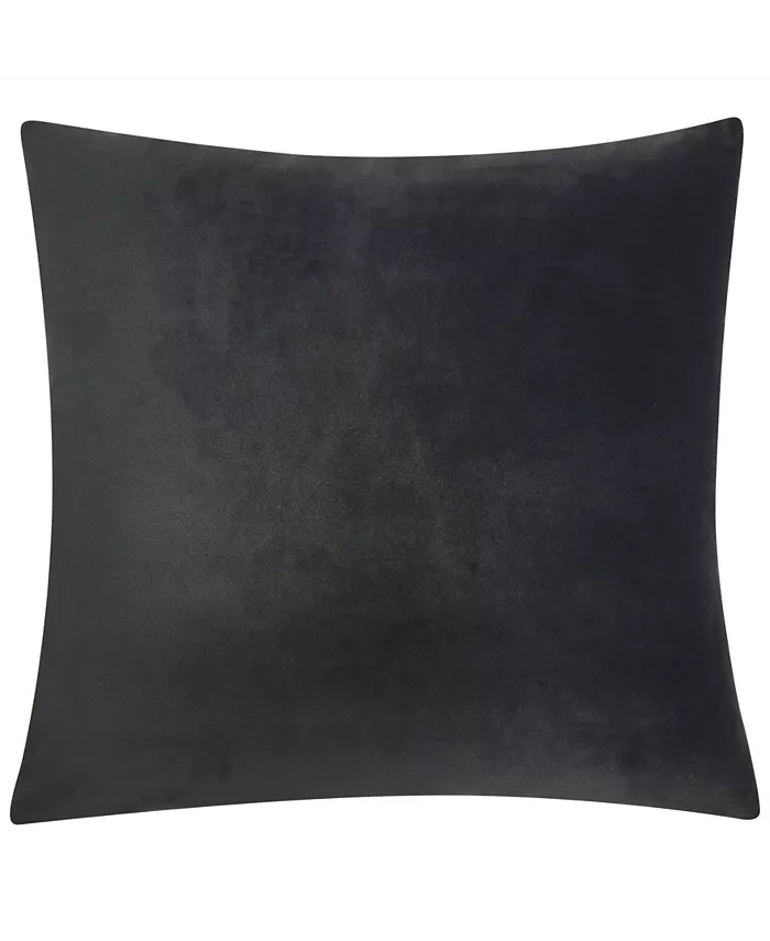 Edie@Home Velvet Beaded 'Taurus' Decorative Pillow， 18