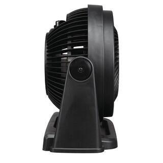 Hampton Bay 9 in. 3 Speed Personal High Velocity Table Fan in Black TF-810S