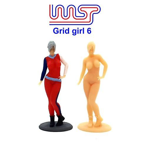 Grid Girl Pit Girls Track Side Scenery Pit Lane Unpainted Figure GG6 WASP