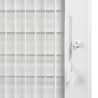 Everbilt 10 in. x 6 in. 2-Way Steel WallCeiling Register in White E102M10X06