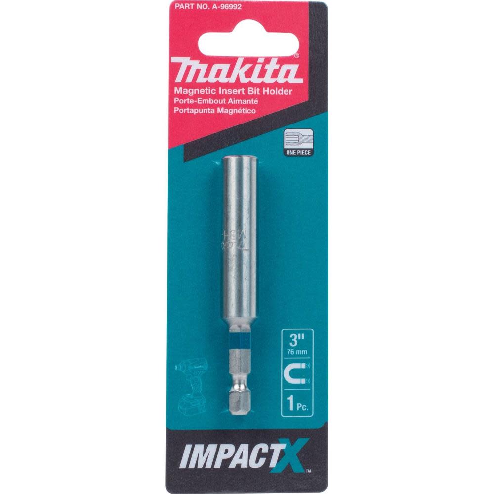 Impact X 3″ One Piece Magnetic Insert Bit Holder