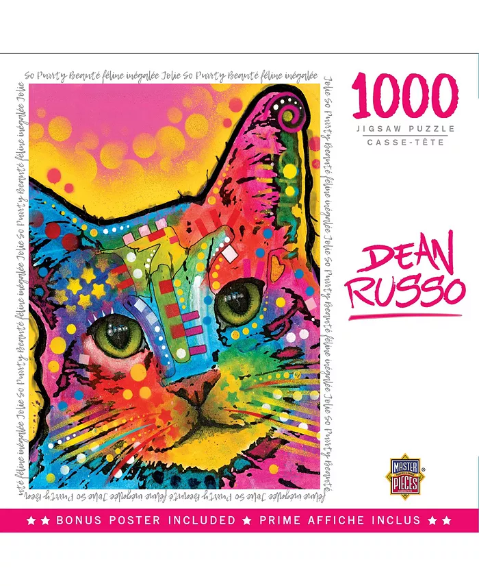 MasterPieces Puzzles Dean Russo - So Puuurty 1000 Piece Puzzle By Dean Russo