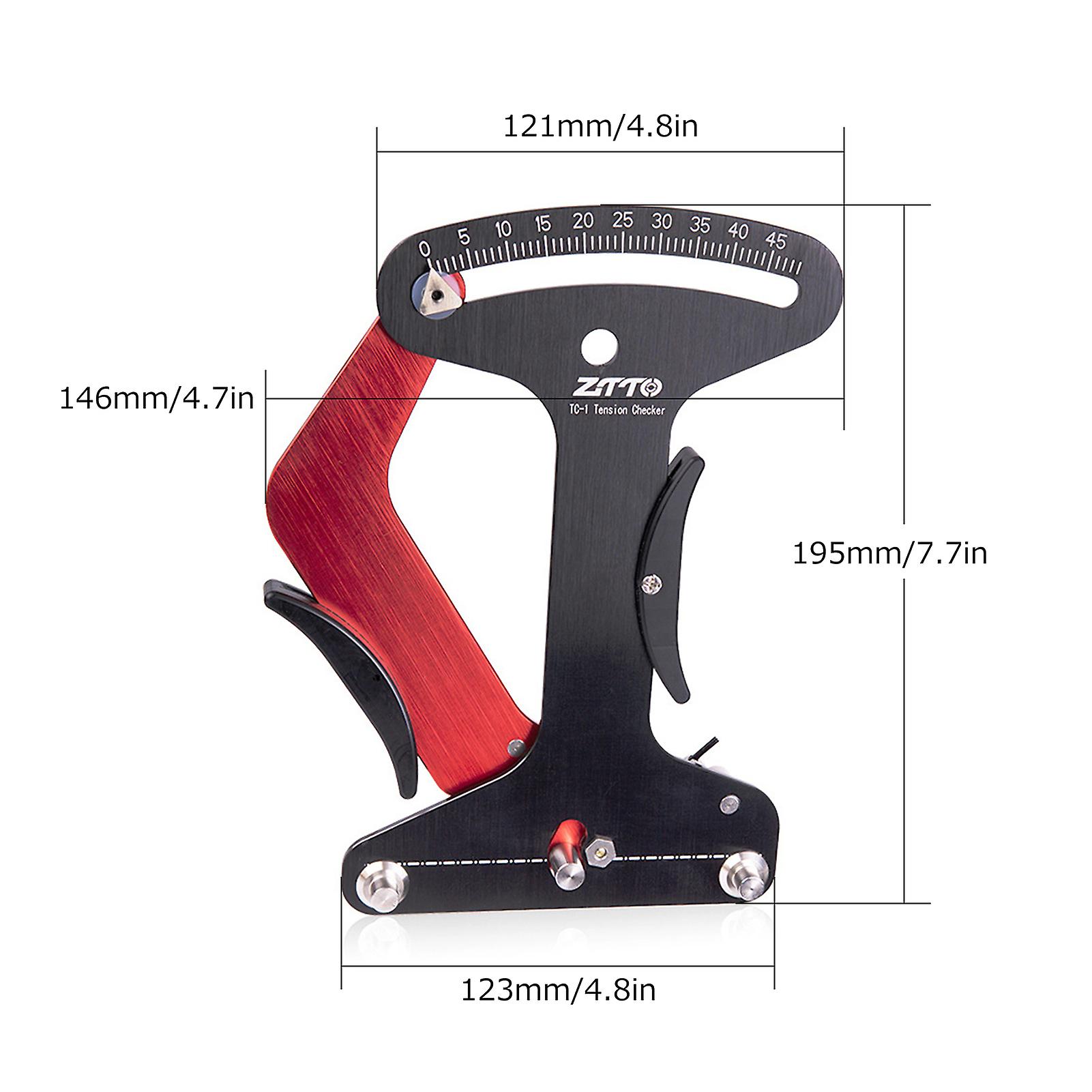 Spoke Tension Meter Tool Calibration Tool Mountain Bike Spoke Tensiometer Gauge Bicycle Repair Tools No.225651