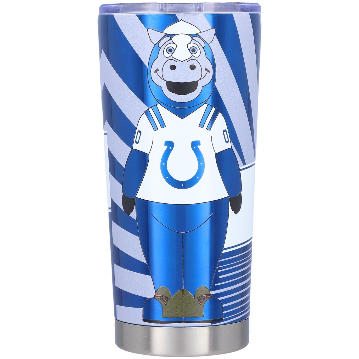 Indianapolis Colts 20oz. Stainless Steel Mascot Tumbler