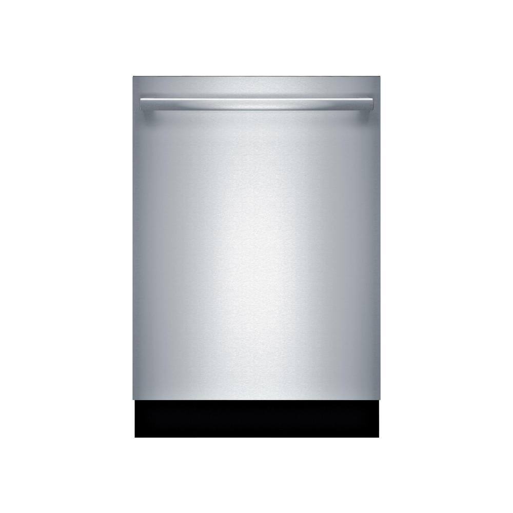 Bosch Benchmark Benchmark Series 24 In Top Control Tall Tub Smart Dishwasher in Stainless Flexible 3rd Rack 38dBA SHX89PW75N