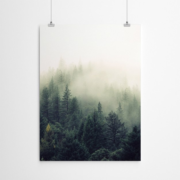 Americanflat Landscape Botanical Forest Greenery By Tanya Shumkina Poster