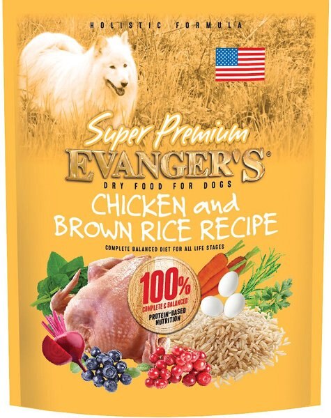 Evanger's Super Premium Chicken with Brown Rice Recipe Dry Dog Food