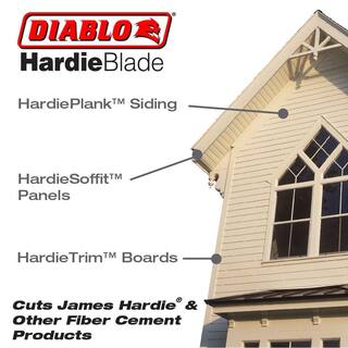 DIABLO HARDIEBlade 7-14 in. x 4-Tooth Polycrystalline Diamond (PCD) Tipped Fiber Cement Circular Saw Blade D0704DH