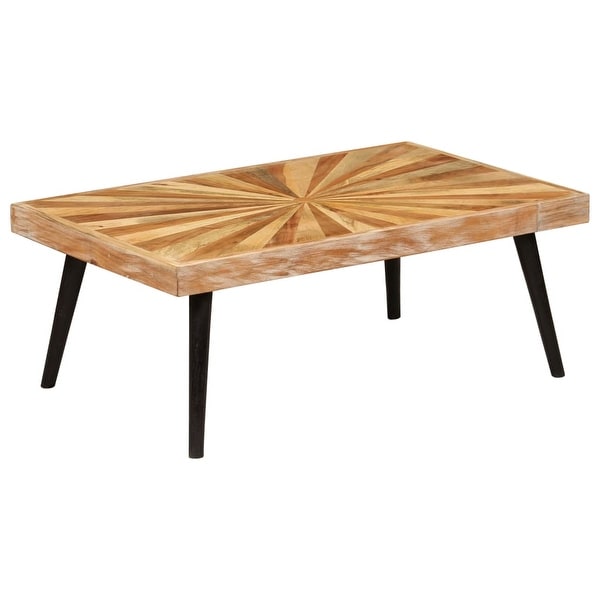 Coffee Table Solid Mango Wood 35.4