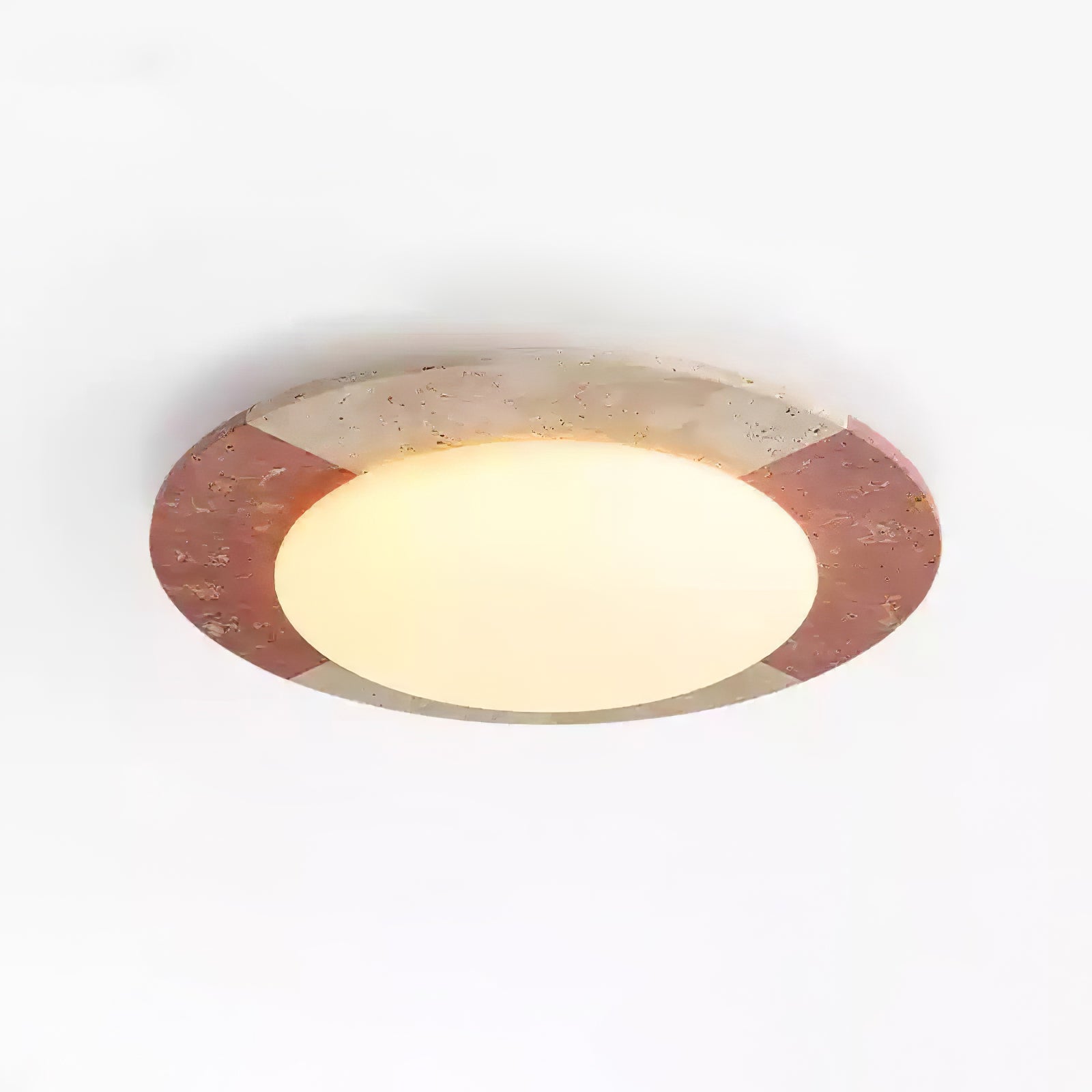 Celestial Travertine Ceiling Lamp