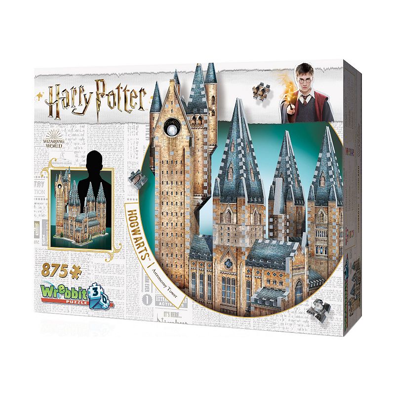 Harry Potter Collection 875-pc. Hogwarts Astronomy Tower 3D Puzzle by Wrebbit