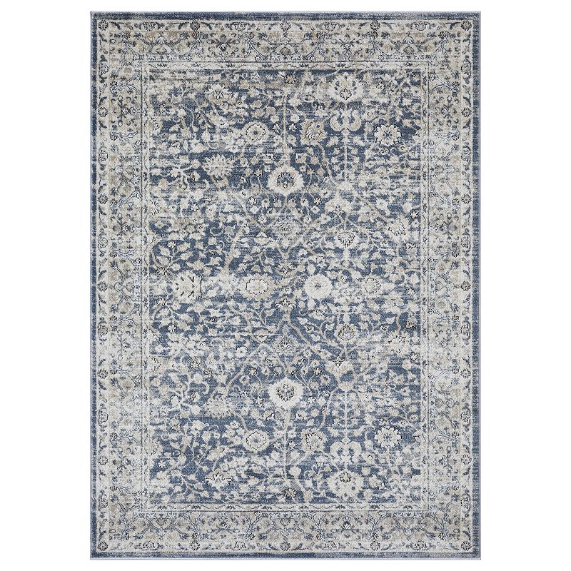 Loomaknoti Kehleigh Oviel Cream Area Rug