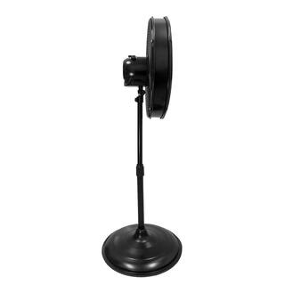 Commercial Electric Adjustable-Height 20 in. Shroud Oscillating Pedestal Fan SFSD1-500BIW