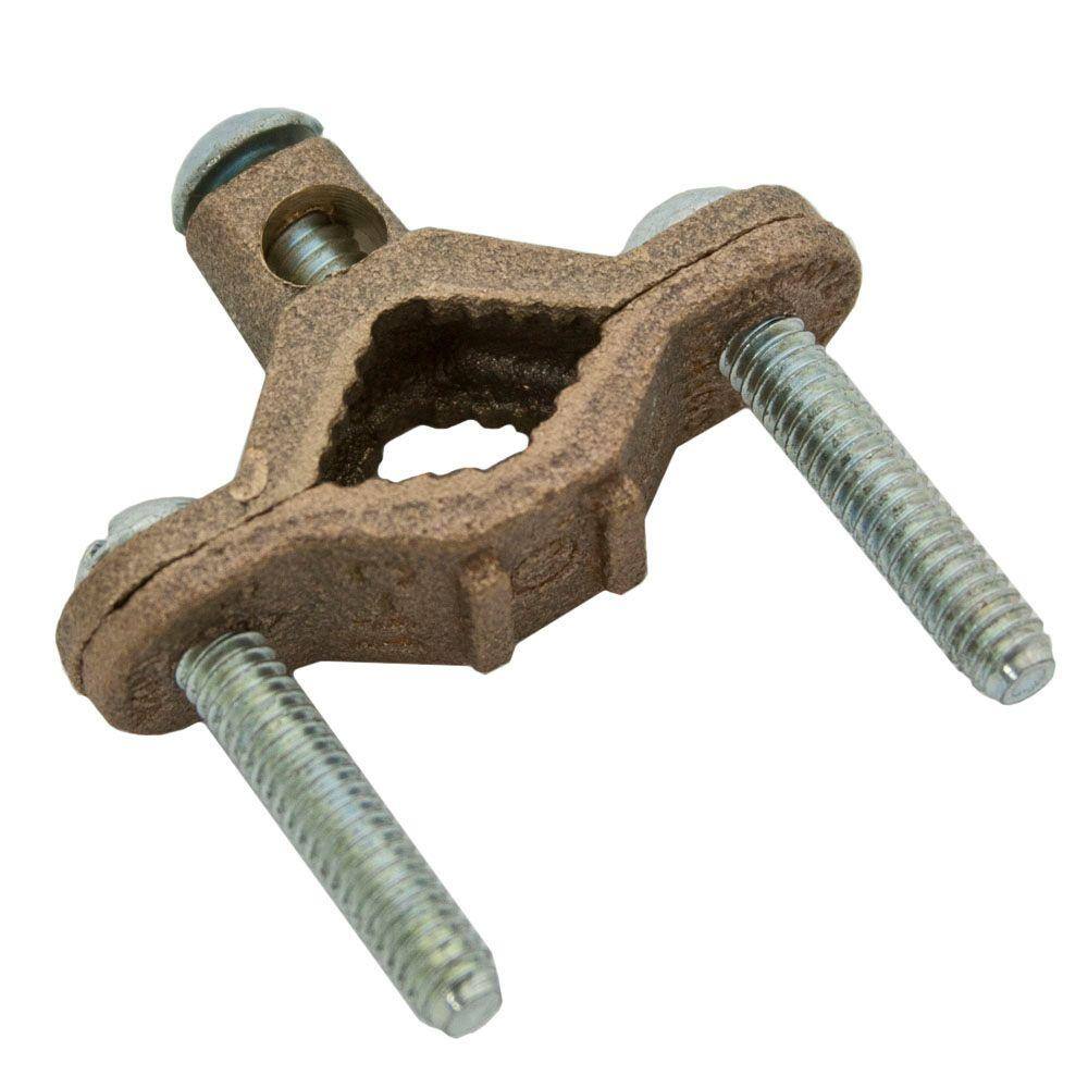 RACO 12 in. - 1 in. Bronze Ground Clamp C11BAG1R