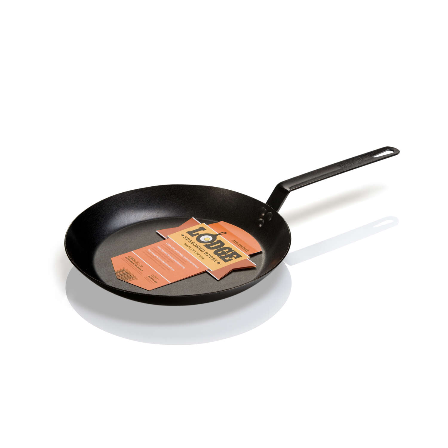 Lodge Steel Skillet 12 in. Black